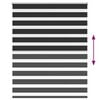 vidaXL Roleta den a noc / Zebra / Twinroll 120x175 cm čern&aacute;