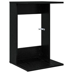 vidaXL Bočn&iacute; stůl Čern&yacute; dub 40 x 38 x 62,5 cm Kompozitn&iacute; dřevo