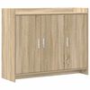 vidaXL Serv&iacute;rovac&iacute; skř&iacute;ň Dub sonoma 98,5 x 33 x 80 cm Kompozitn&iacute; dřevo