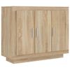 vidaXL Př&iacute;born&iacute;k dub sonoma 92 x 35 x 75 cm kompozitn&iacute; dřevo