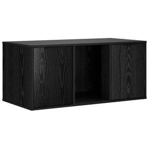 vidaXL N&aacute;bytek pro kočič&iacute; přepravku Čern&yacute; dub 100 x 49 x 45 cm