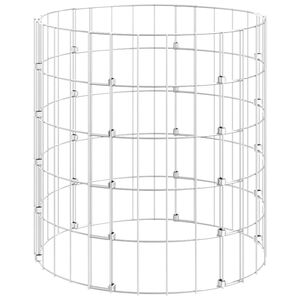 vidaXL Zahradn&iacute; kompost&eacute;r &Oslash; 50 x 50 cm pozinkovan&aacute; ocel