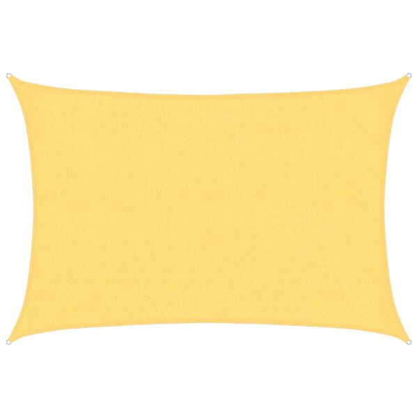 vidaXL Stínicí plachta 160 g/m² béžová 2,5 x 3,5 m HDPE