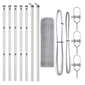 vidaXL Plotov&yacute; sloupek. Stř&iacute;brn&aacute;