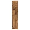 vidaXL Knihovna old wood 60x24x120 cm kompozitní dřevo