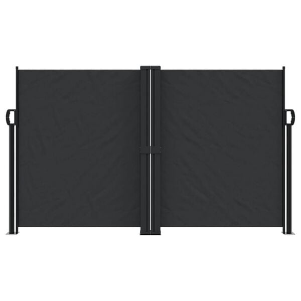 vidaXL Zatahovac&iacute; bočn&iacute; mark&yacute;za čern&aacute; 140 x 1 000 cm