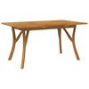vidaXL Zahradn&iacute; stůl 150 x 90 x 75 cm masivn&iacute; ak&aacute;ciov&eacute; dřevo
