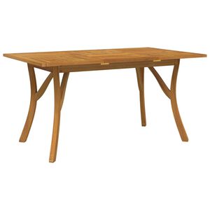 vidaXL Zahradn&iacute; stůl 150 x 90 x 75 cm masivn&iacute; ak&aacute;ciov&eacute; dřevo