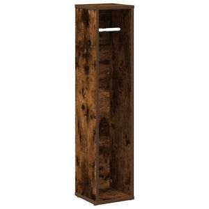 vidaXL Koupelnov&aacute; skř&iacute;ňka s drž&aacute;kem na role, kouřov&yacute; dub 20,5 x 20 x 90 cm