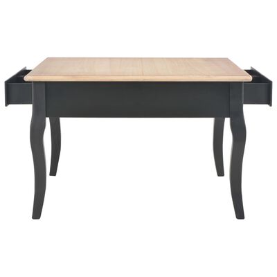 vidaXL Konferenční stolek černý 80 x 80 x 50 cm dřevo
