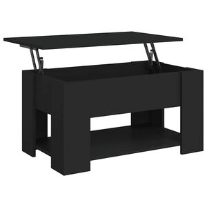 vidaXL Konferenčn&iacute; stolek čern&yacute; 79 x 49 x 41 cm kompozitn&iacute; dřevo
