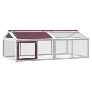 vidaXL V&yacute;běh moka 200 x 112,5 x 74 cm masivn&iacute; borov&eacute; dřevo