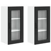 vidaXL Kryc&iacute; deska myčky na n&aacute;dob&iacute; Kalmar 2 pcs Čern&aacute; 40 x 31 x 80 cm