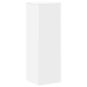 vidaXL Stojan na rostliny b&iacute;l&yacute; 33 x 33 x 100 cm kompozitn&iacute; dřevo