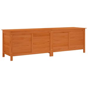 vidaXL Zahradn&iacute; &uacute;ložn&yacute; box hněd&yacute; 198,5 x 50 x 56,5 cm masivn&iacute; jedle
