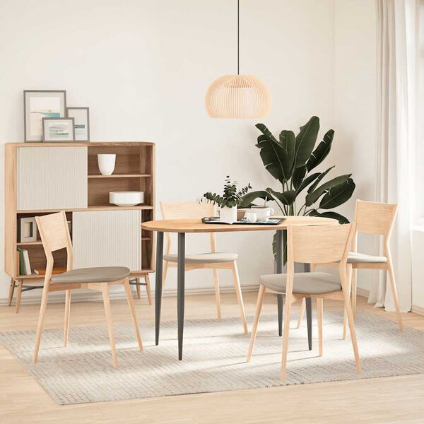 vidaXL Stoln&iacute; deska 120x60x2 cm masivn&iacute; dub ov&aacute;ln&yacute;