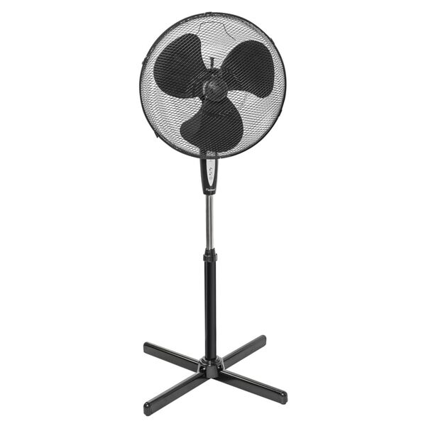 Bestron Stojanov&yacute; ventil&aacute;tor s d&aacute;lkov&yacute;m ovl&aacute;d&aacute;n&iacute;m 45 cm 45 W čern&yacute; ASV45ZR