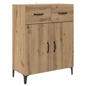 vidaXL Serv&iacute;rovac&iacute; skř&iacute;ň Artisanov&yacute; dub 69,5 x 34 x 90 cm