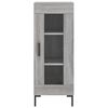 vidaXL Skř&iacute;ň highboard &scaron;ed&aacute; sonoma 34,5 x 34 x 180 cm kompozitn&iacute; dřevo