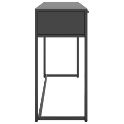 vidaXL Konzolový stolek antracitový 106 x 35 x 75 cm ocel