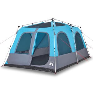 vidaXL Rodinn&yacute; stan kupole pro 8 osob modr&yacute; rychloup&iacute;nac&iacute;