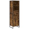 vidaXL Knihovna Kouřov&yacute; dub 43 x 36 x 150.5 cm Kompozitn&iacute; dřevo