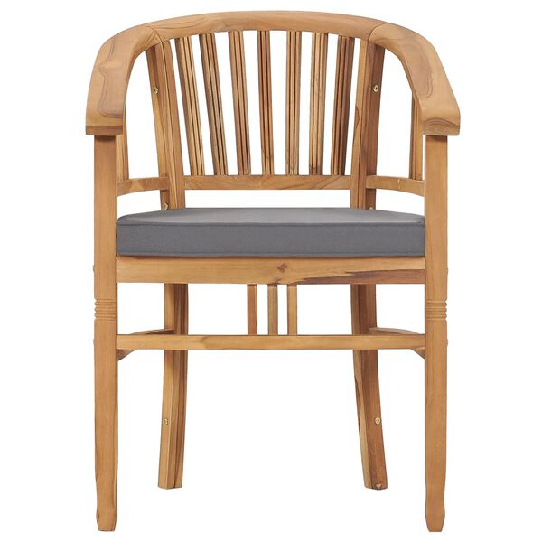 vidaXL 7d&iacute;ln&yacute; zahradn&iacute; j&iacute;deln&iacute; set s podu&scaron;kami masivn&iacute; teakov&eacute; dřevo