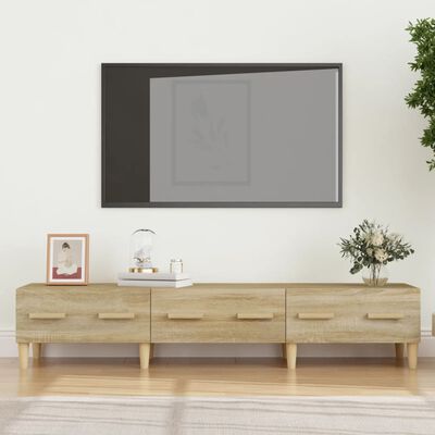 vidaXL TV skříňka dub sonoma 150 x 34,5 x 30 cm kompozitní dřevo
