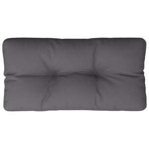 vidaXL Podu&scaron;ka na palety antracitov&aacute; 80 x 40 x 12 cm textil