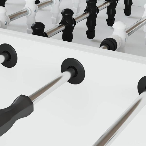 vidaXL Z&aacute;tky na fotbalov&yacute; stůl 10 pcs B&iacute;l&aacute; 3 x 3 x 2 cm HIPS