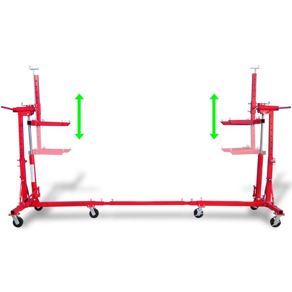 vidaXL Dvousloupov&yacute; zved&aacute;k na auto