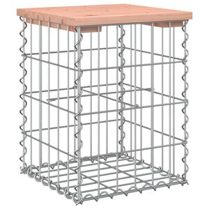 vidaXL Zahradn&iacute; lavice gabionov&yacute; design 33x31x42 cm masivn&iacute; douglaska