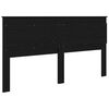vidaXL Čelo postele s čelo Čern&yacute; dub 200 cm kompozitn&iacute; dřevo