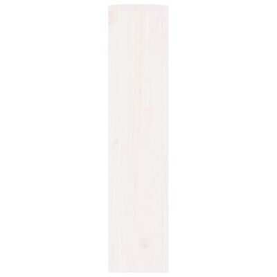 vidaXL Kryt na radiátor bílý 153 x 19 x 84 cm masivní borové dřevo