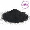 vidaXL Akvarijn&iacute; p&iacute;sek 25 kg čern&yacute; 0,2&ndash;2 mm