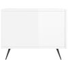 vidaXL Konferenční stolky 2 ks lesklé bílé 50x50x40cm kompozitní dřevo