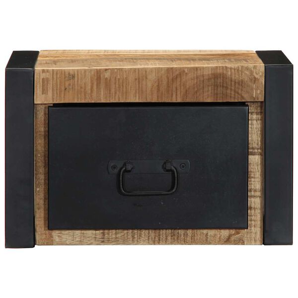 vidaXL Noční stolky 2 ks 40x35x25 cm hrubý mangovník