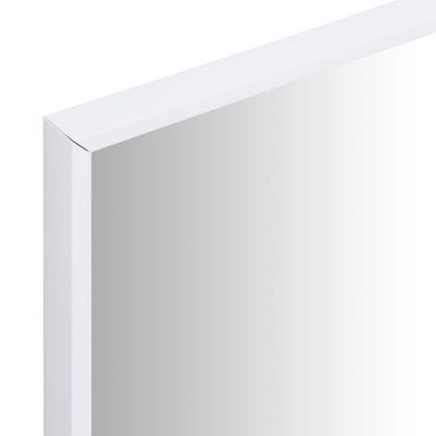 vidaXL Zrcadlo bílé 50 x 50 cm