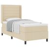vidaXL Postel s boxspringem s pol&scaron;t&aacute;řem Kr&eacute;mov&aacute; 200 x 90 cm textil