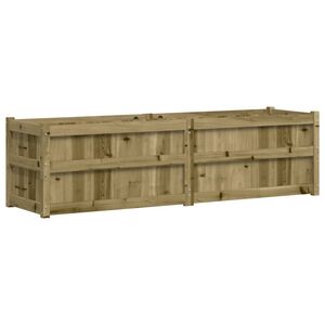 vidaXL Zahradn&iacute; truhl&iacute;k 180 x 50 x 50 cm impregnovan&eacute; borov&eacute; dřevo