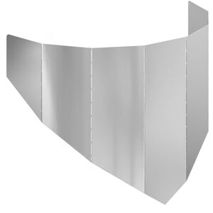 vidaXL Okraj tr&aacute;vn&iacute;ku 100 x 45 cm Ocel Stř&iacute;brn&aacute;