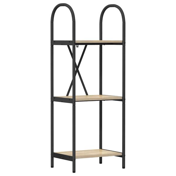 vidaXL Knihovna Sonoma dub 40 x 30 x 109 cm Kompozitn&iacute; dřevo