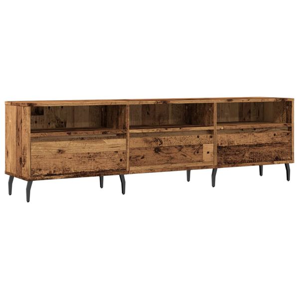 vidaXL TV skř&iacute;ňka old wood 150 x 30 x 44,5 cm kompozitn&iacute; dřevo