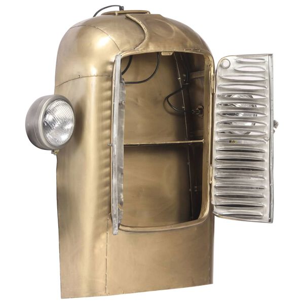 vidaXL N&aacute;stěnn&aacute; lampa Traktor železo