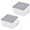 vidaXL Zemn&iacute; sv&iacute;tidla LED 2 ks 100 x 200 x 68 mm