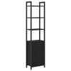 vidaXL Knihovna 6 &uacute;rovn&iacute; 40 x 24 x 161 cm Kompozitn&iacute; dřevo Čern&yacute; dub