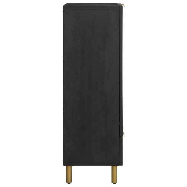 vidaXL Skříň černá 60 x 33 x 100 cm kompozitní dřevo