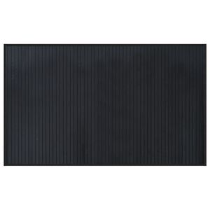vidaXL Koberec obd&eacute;ln&iacute;kov&yacute; čern&yacute; 60 x 100 cm bambus