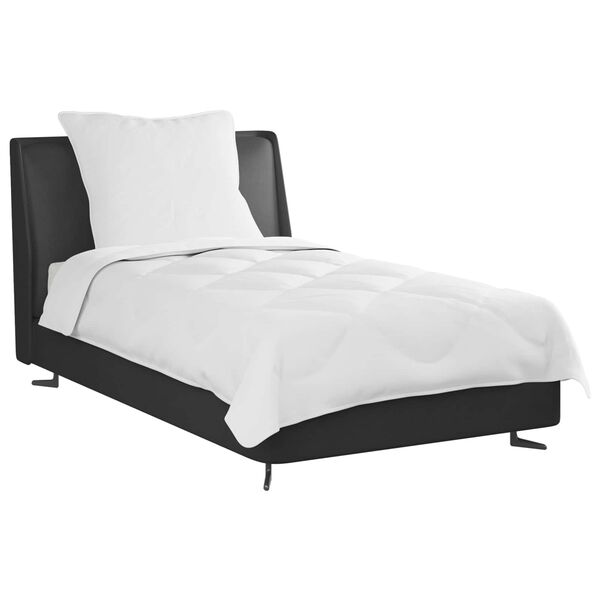 vidaXL Celoročn&iacute; peřina s pol&scaron;t&aacute;řem 2 pcs B&iacute;l&aacute; Mikrovl&aacute;kno