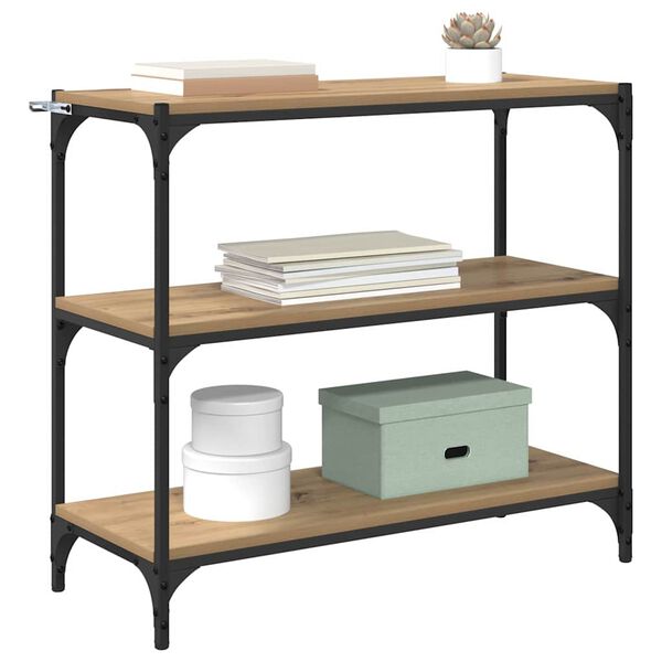 vidaXL Knihovna Artisanov&yacute; dub 80 x 33 x 70,5 cm